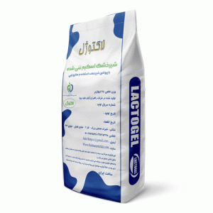 شیر خشک اسکیم غنی شده با پروتئین شیر لاکتوژل